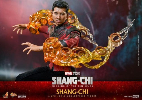 Shang-Chi collectible figure by Mythic Toys with detailed outfit and Ten Rings effects