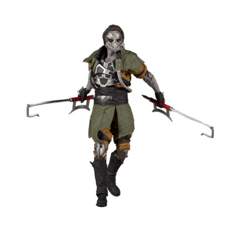 Mythic Toys & Gaming action figure with dual weapons and detailed costume design for collectors