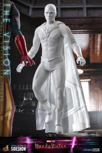 Mythic Toys Vision Figure from WandaVision with detailed costume and dynamic pose for collectors