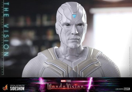 Marvel Vision Figure from WandaVision with Detailed Features and Articulated Poseability