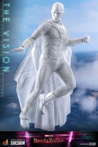 Mythic Toys & Gaming The Vision Marvel figure with white costume and cape from WandaVision series