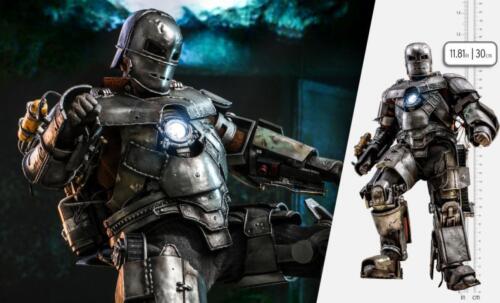 Mythic Toys & Gaming Steampunk Robot Action Figure with LED Light and Articulated Joints