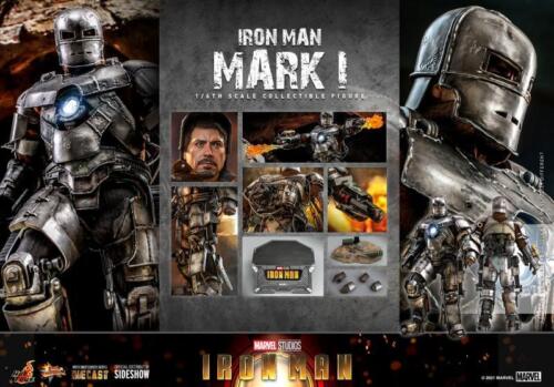 Iron Man Mark I Collectible Figure by Mythic Toys with detailed metallic finish and accessories