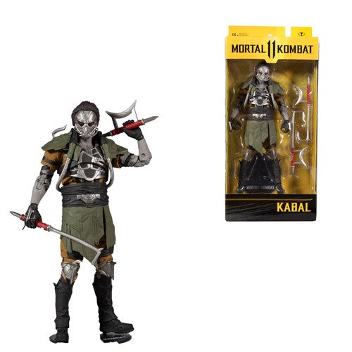 Mythic Toys Mortal Kombat 11 Kabal Action Figure with Dual Swords and Intricate Details